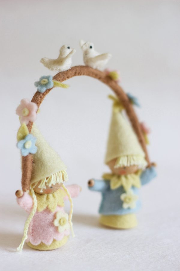 Atelier Pippilotta - Twee kleine kaboutertjes - In de lente