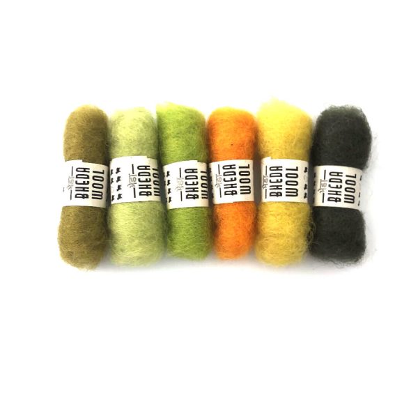 Bhedawol - Mini assortiment - Geel tinten